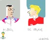 Cartoon: M. Ozil and De Bruyne (small) by gungor tagged brazil2014