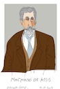 Cartoon: Machado de Assis (small) by gungor tagged brazil