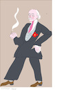 Cartoon: Max Beerbohm (small) by gungor tagged max,beerbohm