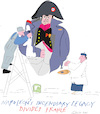 Cartoon: Napoleon Bonaparte 4 th May (small) by gungor tagged napoleon,bonaparte