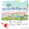 Cartoon: Nice (small) by gungor tagged france