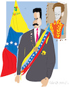 Cartoon: Nicolas Maduro Moros (small) by gungor tagged venezuela