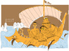 Cartoon: Odysseus (small) by gungor tagged greece