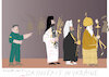 Cartoon: Orthodox clerics (small) by gungor tagged orthodox,clerics,in,ukraine