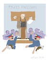 Cartoon: Pillory (small) by gungor tagged turkey