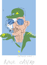 Cartoon: Raul Castro (small) by gungor tagged raul,castro