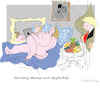 Cartoon: Reclining Woman (small) by gungor tagged art