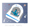 Cartoon: Richman and zero gravity (small) by gungor tagged jeff,bezos,space,flight
