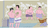 Cartoon: Sauna (small) by gungor tagged france