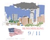 Cartoon: September 11 (small) by gungor tagged usa