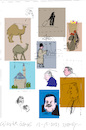 Cartoon: sketching 100 (small) by gungor tagged sketching,by,gungor,100