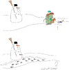 Cartoon: Snowman (small) by gungor tagged winter