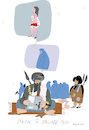 Cartoon: Taliban in Kabul (small) by gungor tagged taliban