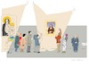 Cartoon: The Mona Lisa (small) by gungor tagged france