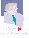 Cartoon: Tony Bennett (small) by gungor tagged tony,bennett