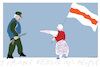 Cartoon: Tyrant versus his People (small) by gungor tagged demo,in,belarus