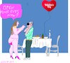 Cartoon: Valentine Day 2024 (small) by gungor tagged valentine,day,2024