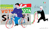 Cartoon: Vota No (small) by gungor tagged italy