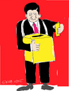 Cartoon: Xi Jinping (small) by gungor tagged china