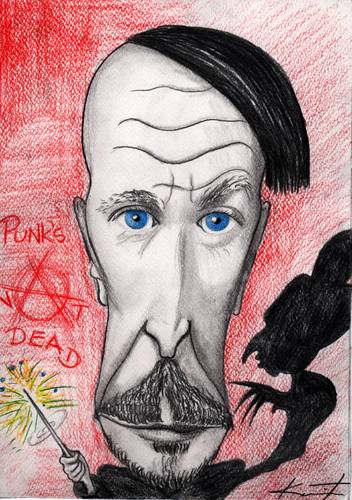 Cartoon: Oldman (medium) by Tomek tagged dracula,fifth,element,sid,sirius