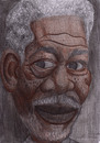 Cartoon: Freeman (small) by Tomek tagged morgan freeman