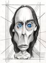 Cartoon: Iggy Pop (small) by Tomek tagged punk rock