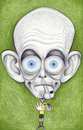 Cartoon: Pierluigi Collina (small) by Tomek tagged referee,collina