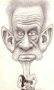 Cartoon: terry jones (small) by Tomek tagged terry jones bible