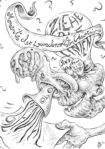 ziehe die Linie ziehe die Linie