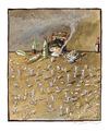 Cartoon: Ohne Titel (small) by Peter Bauer tagged katzen,mäuse,tanzen,alkohol,wein