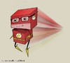 Cartoon: Smolli-Flash (small) by smolli tagged flash,blitz,rot,smolli