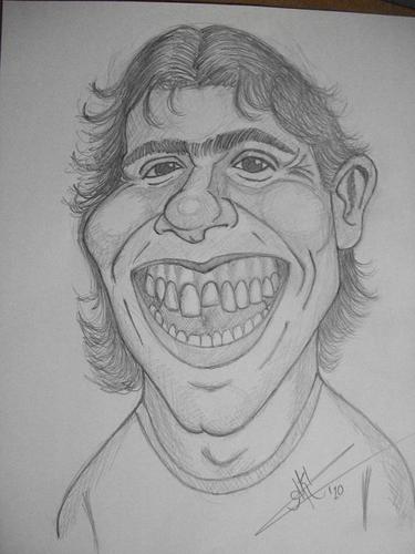Cartoon: Carlos Tevez (medium) by astrocaricaturas tagged futbolista,argentino
