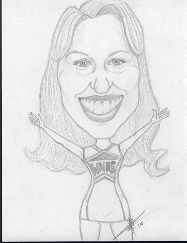 Cartoon: Dianna Agron    Quinn Fabray (medium) by astrocaricaturas tagged dianna,agron,quinn,fabray