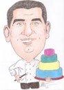 Cartoon: buddy valastro (small) by astrocaricaturas tagged cocineros