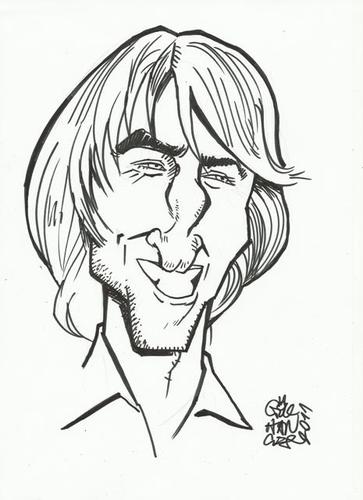 Cartoon: owen wilson (medium) by gereksiztarama tagged wilson,owen