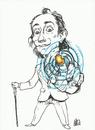 Cartoon: dali (small) by gereksiztarama tagged salvador,dali