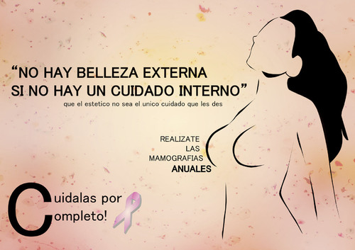 Cartoon: Cancer de Mamas Afiche (medium) by Error Post Mort tagged afiche,cancer,mamas