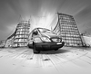 Cartoon: DB Vito (small) by Zoltan tagged daimler,benz,mercedes,vito,sw,weitwinkel,kurze,brennweite,architektur,rohbau,zoltan,dovath