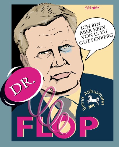 Cartoon: Dr. Flop (medium) by ESchröder tagged niedersachsen,kultusminister,althusmann,kultusministerkonferenz,kmk,plagiat,doktorarbeit,doktotitel,plagiatsjäger,bildungspolitik,rücktrit,guttenberg,oberschule,die,zeit