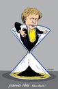 Cartoon: Alles fließt (small) by ESchröder tagged merkel,cdu,wahlen,2011