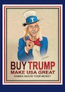 Cartoon: BUY TRUMP (small) by ESchröder tagged kellyanne conway topberaterin des präsidenten der usa donald trump ivanka modemarke nordstrom kaufkette dropping kritik