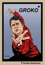 Cartoon: GroKo (small) by ESchröder tagged sigmar,gabriel,spd,chef,vorstandsklausur,wahl,kanzlerwahl,2017,stagnierende,umfragewerte,deprimierende,wählermisstrauen,konflikte,mit,der,union,bundestagswahl,nervosität,verloren,klartext,groko