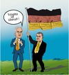 Cartoon: Tröglitz überall (small) by ESchröder tagged brandanschlsg,tröglitz,sachsen,anhalt,ministerpräsident,hasehoff,innenminister,stahlknecht,fremdenhass,asyl,wohnheim,nazi,neonazi,npd,pegida,nationalistisch,unsozial,montagsdemo,hasstiraden,ist,überall