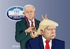 Cartoon: Trump Sessions (small) by ESchröder tagged trump donald president usa jeff sessions justizminister washington white house ministerrücktrittsangebot misstrauen cartoon eschröder