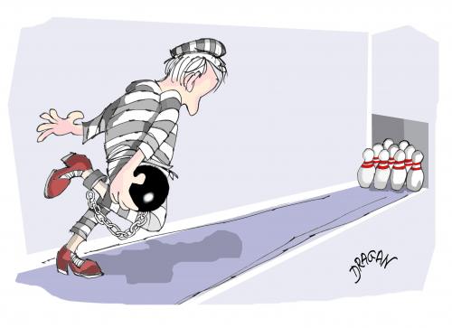 Cartoon: bolera (medium) by Dragan tagged bolera
