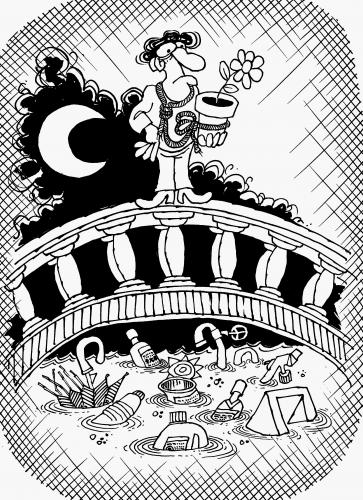 Cartoon: Ding Dong 90 (medium) by Dragan tagged ding,dong