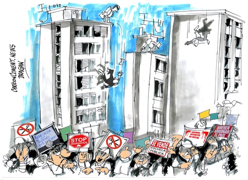 Cartoon: Gobierno-resultados (medium) by Dragan tagged espana,gobierno,mariano,rajoy,politics,cartoon