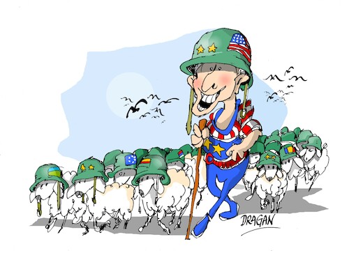Cartoon: Joe Biden-Ucrania (medium) by Dragan tagged joe,biden,ucrania