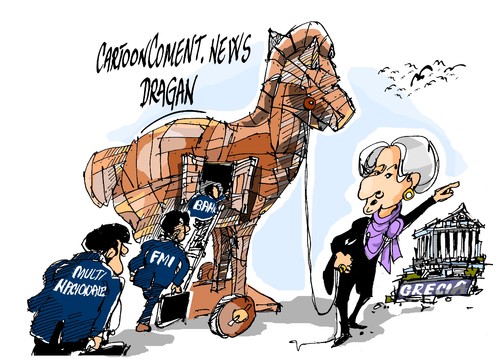 Résultat de recherche d'images pour "caricatures du FMI"