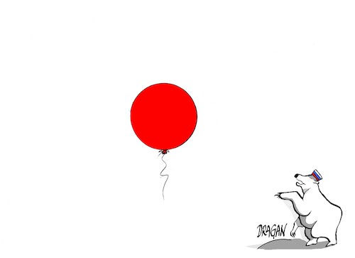 Cartoon: Rusia-Japon (medium) by Dragan tagged rusia,japon